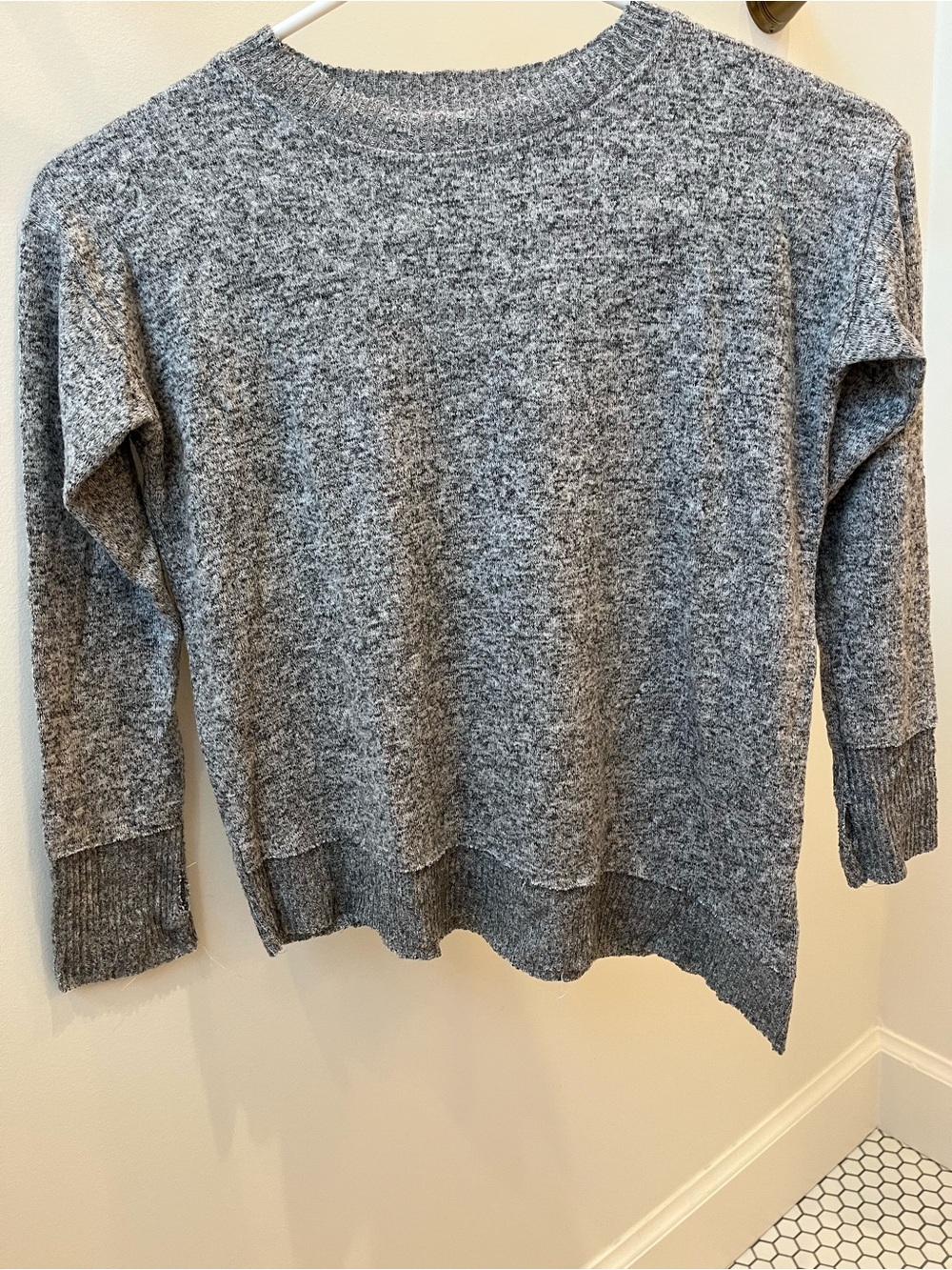 Paper Crane Heather Gray Crewneck Sweater— so soft!